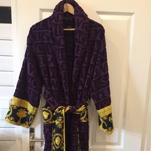 used versace robe